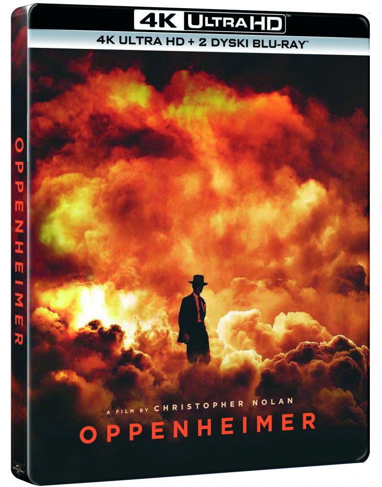 Oppenheimer Steelbook K Ultra Hd Blu Ray Disc