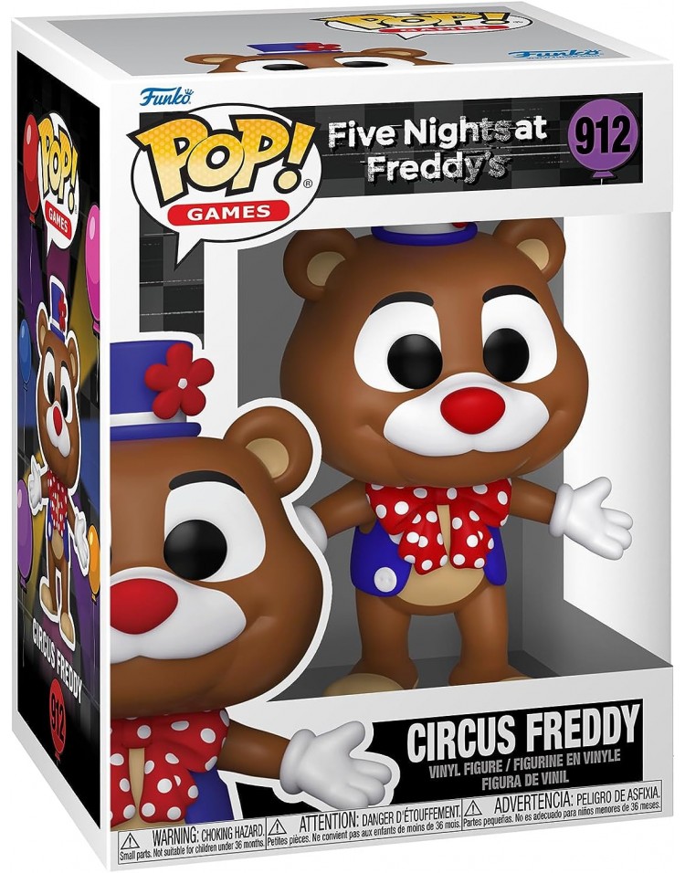 Funko POP! Games Five Nights at Freddy's Circus Freddy 912